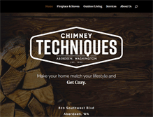 Tablet Screenshot of chimneytechniques.com